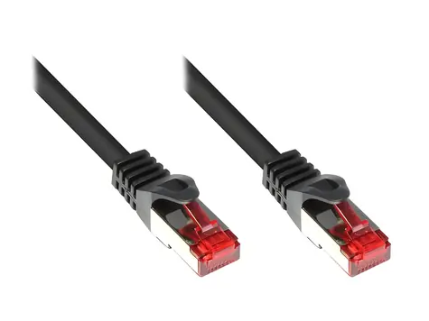 Good Connections černá / Patch kabel / Cat.6 / S/FTP / 5m / 250MHz