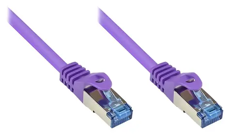 Good Connections SFTP CAT6A 3m fialová / Patch kabel / RJ45-RJ45