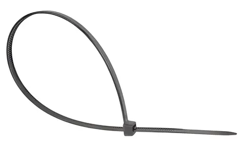 Good Connections černá / Stahovací pásky / 250 x 4,8 mm / 100 ks / nylon / rozpojitelné