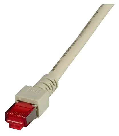 EFB CAT6 S/FTP 0,25m šedá / Patch kabel / LSZH / RJ45-RJ45 / 250 MHz