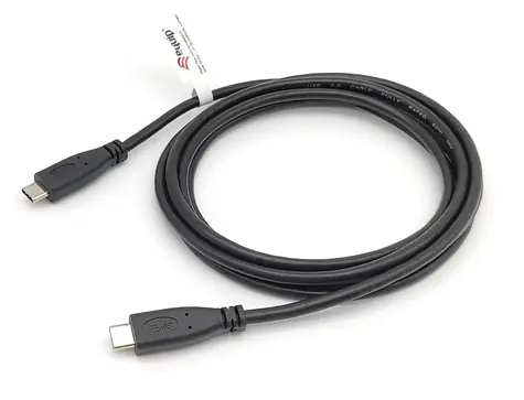Equip USB-C na USB-C černý / Nabíjecí a datový kabel / PD 60 W / USB 2.0 / 0,5 m