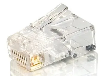 Equip RJ45 Cat5e transparentní / Konektor / nestíněný / pozlacené kontakty / 100 ks