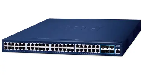 PLANET GS-6311-48T6X / Switch / Managed L3 / 48x Gigabit RJ-45 / 6x SFP+ / 216 Gbit/s