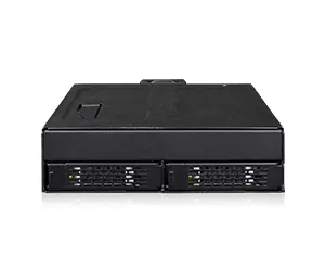 Icy Dock ToughArmor MB105VP-B černý / Rámeček pro SSD / 2x 2,5