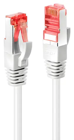 Lindy Cat6 S/FTP bílá / Patch kabel / RJ-45 / 5 m / 250 MHz / Class E
