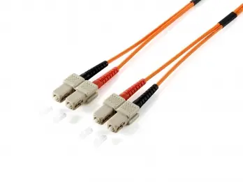Equip SC-SC žlutá / Optický patch kabel / Singlemode OS2 / Duplex / 15 m / LSZH