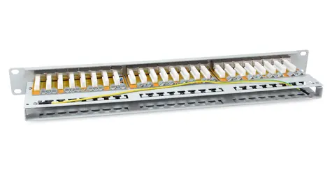 Equip Patchpanel 48x RJ-45 šedá / Patch panel / 19