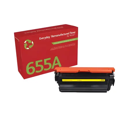 Xerox CF452A žlutá / Alternativní toner / HP 655A / LaserJet Enterprise M652/M653/M681/M682 / 10500 stran