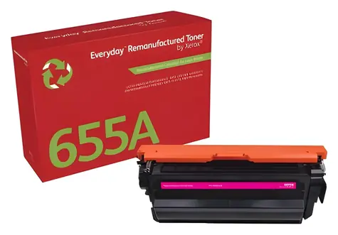 Xerox CF453A purpurová / Alternativní toner / HP 655A / LaserJet Enterprise M652/M653/M681/M682 / 10500 stran