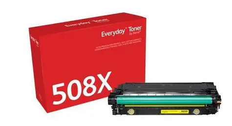 Xerox 508X (CF362X) žlutá / Kompatibilní toner / pro HP Color LaserJet Enterprise M552, M553, M577 / 9500 stran