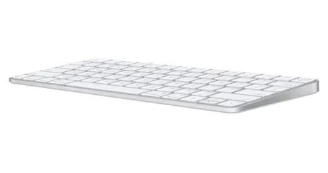 Apple Magic Keyboard s Touch ID stříbrná/bílá / Klávesnice / Bluetooth / USB-C / DE Layout
