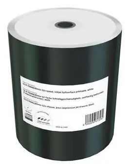 MediaRange CD-R 700MB 100 ks / Datové médium / 52x / potisknutelné