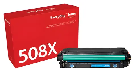 Xerox 508X (CF361X) azurová / Kompatibilní toner / pro HP Color LaserJet Enterprise M552, M553, M577 / 9500 stran