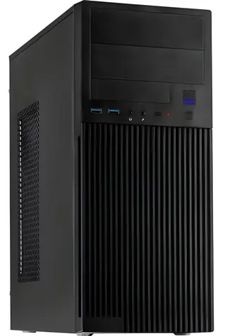 Inter-Tech IT-2815 Linear černá / Skříň / Midi-Tower / ATX, micro ATX, Mini-ITX / bez zdroje