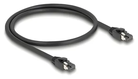 Delock / Síťový kabel RJ45 / Cat.8.1 S/FTP / 40 Gbps / 50 cm