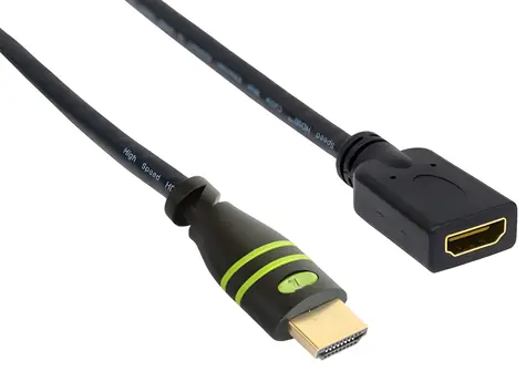 Techly ICOC-HDMI-4-EXT075 černá / Prodlužovací kabel HDMI / s Ethernetem / 4K 30 Hz / 7,5 m