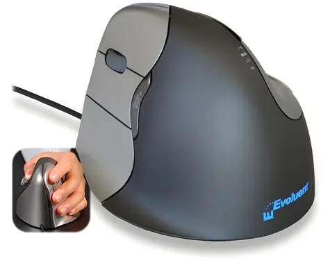 Evoluent Vertical Mouse4 Left Hand (BNEEVL4) / Ergonomická myš / USB / pouze pro leváky