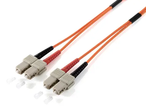 Equip SC-SC žlutá / Optický patchkabel / Duplex / Singlemode OS2 / 5 m