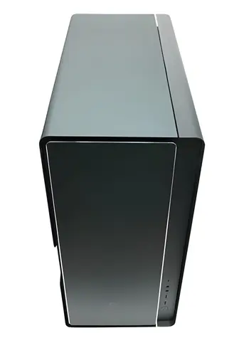 AZZA Cast 808B černá / Midi PC skříň / ATX / 2x USB 3.0 & 1x USB-C / HD Audio / Bez zdroje / RGB podsvícení