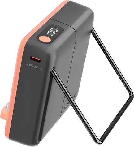 Venom VS4957 černá, oranžová / Powerbanka / 20 000 mAh / Nintendo Switch 2 / se stojánkem