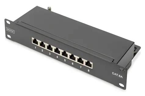 Digitus černá / Patch panel / 10