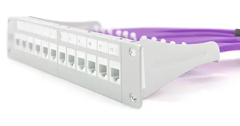 Digitus CAT6A U/UTP modrá / Instalační kabel / AWG23 drát / měď / LSZH / 305m / Dca