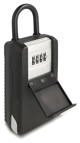 Delock Klíčový trezor s třmenem / Trezor na klíče / Kódový zámek / Hliník, plast / Klíče do 8 cm