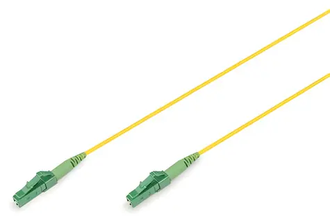 Digitus žlutá / Optický patch kabel / LC/APC - LC/APC / Singlemode / Simplex / 15 m