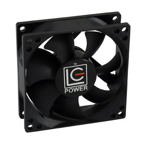 LC-Power LC-CF-80 černá / Ventilátor / 80 mm / PWM / 2200 RPM / 25,1 dB
