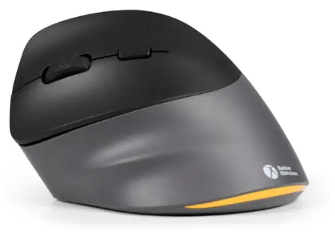 BakkerElkhuizen PRF Pro / Ergonomická bezdrátová myš / Bluetooth 5.2 / 2400 DPI / pouze pro leváky