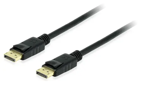 Equip DisplayPort 1.4 černá / Kabel / DisplayPort-DisplayPort / 10 m / 8K 60Hz / pozlacené konektory
