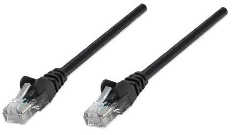Intellinet černá / Patch kabel / Cat6 U/UTP / 5 m / RJ45-RJ45