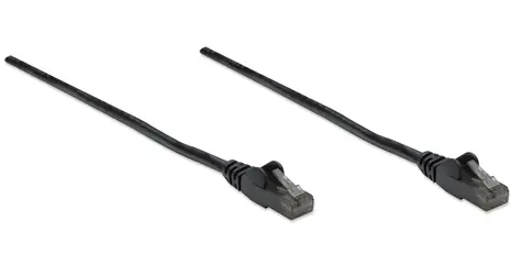 Intellinet černá / Patch kabel / Cat6 U/UTP / RJ45-RJ45 / 10 m