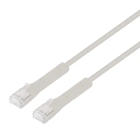 Intellinet Flexi CAT6a F/FTP 2m šedá / Patch kabel / 10G / 500 MHz / PoE++