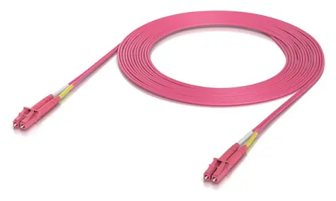 Ubiquiti UACC-OFC-M2-LULU-3M / Optický patch kabel / LC/LC / OM4 Duplex / 3 m / 50 ks