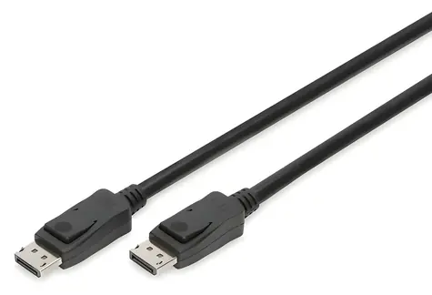 Digitus DisplayPort DP/M - DP/M 1 m černá / Kabel / DisplayPort 1.4 / UHD 8K 60Hz / 32,4 Gbit/s