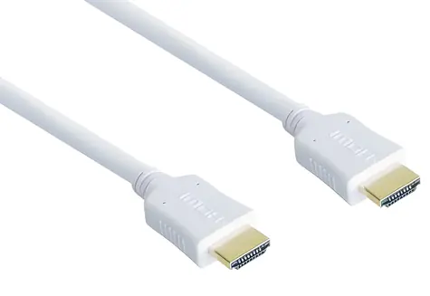 Good Connections HDMI 1.4b kabel bílá / Propojovací kabel / HDMI-HDMI / 1,5 m