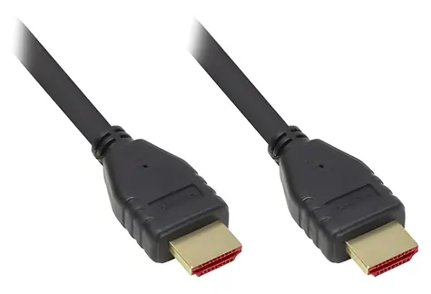 Good Connections černá / Propojovací kabel / HDMI-HDMI / HDMI 2.1 / 1,5 m / 8K 60Hz