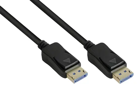 Good Connections DP2.0 černá / DisplayPort kabel / 2 m / 8K 60Hz / 4K 240Hz / 54 Gbit/s