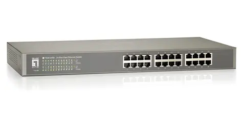 LevelOne Switch 24x Fast Ethernet 19