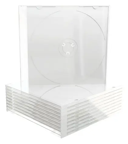 MediaRange transparentní / Jewelcase na CD / pro 1 disk / 100 ks