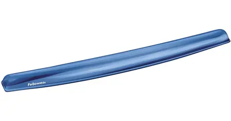 Fellowes Crystal modrá / Podložka pod zápěstí / gelová / protiskluzová základna