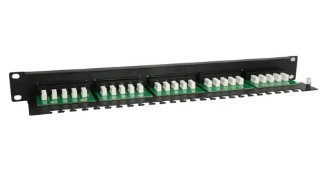 Equip 25 portů Cat3 / Patch panel / RJ-45 / UTP / ISDN / 1U / 19