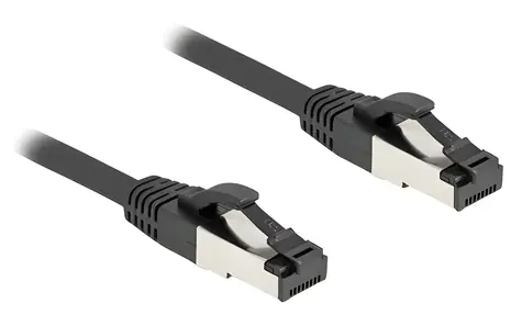 Delock černá / Síťový kabel / Cat.8.1 S/FTP / RJ-45 / 15 m / 40 Gbps