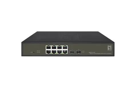 LevelOne Hilbert GES-2110P / Switch / Managed / 8x GE PoE+ / 2x SFP / 130W PoE