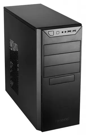Antec VSK-4000B-U3-U2 černá / Skříň / ATX, mATX, Mini-ITX / 2x USB 2.0 / bez zdroje