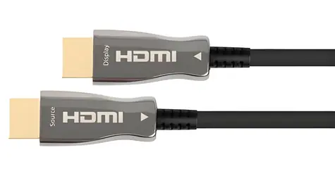 Python AOC Hybrid HDMI 2.1 kabel černá / Kabel HDMI / 30 m / optický / 8K 60Hz / 48 Gbit/s