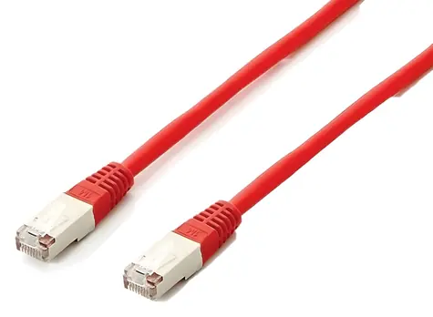 Equip Cat6A Platinum S/FTP patch kabel 20m červená / Patch kabel / RJ45-RJ45 / LSZH / 500MHz