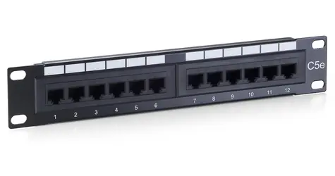 Equip černý / Patch panel / 10