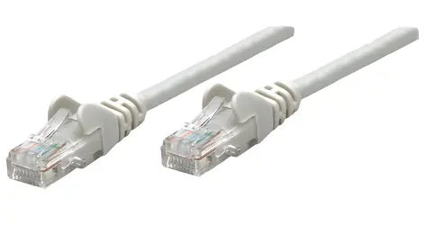 Intellinet Cat6 S/FTP 1,5 m šedá / Patch kabel / RJ-45 / PVC plášť / pozlacené konektory